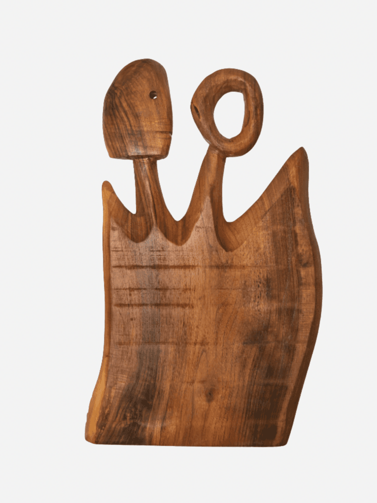 Image may contain Wood Cutlery Smoke Pipe Chopping Board and Food